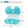 Ergonomic Lumbar Support Cushion & Posture Corrector with Cervical Traction for Office Use