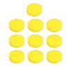10Pcs Car Waxing Sponge Scratch Free Round Automotive Cleaning Waxing Polishing