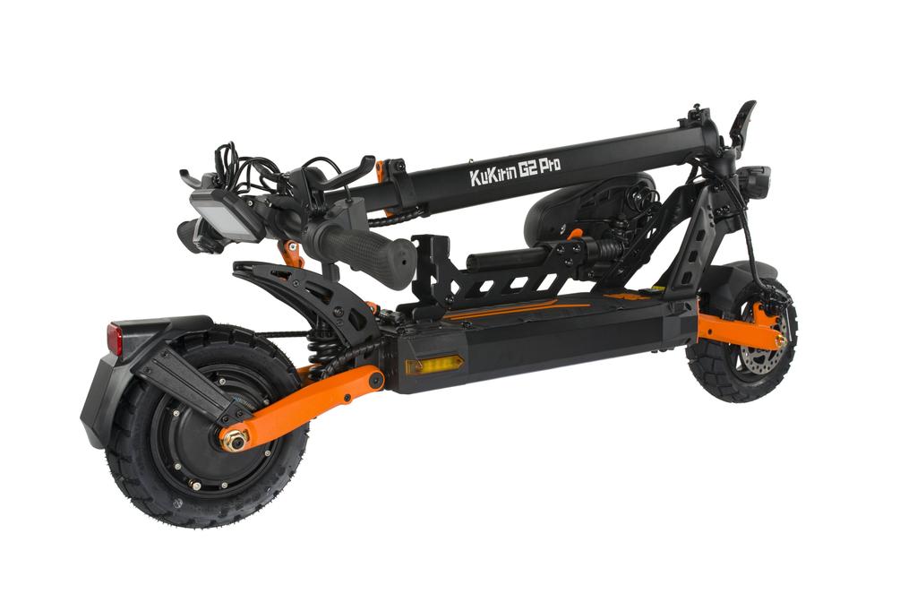 KuKirin G2 Pro Electric Scooter Powerful 600W Motor, 45 Km/h Max Speed 58 Km Range, 48V/15.6Ah Large Capacity Battery