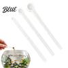 Household Fish Tank Accessories 3Pcs/Set Food Scoops Mini Measuring Spoons 0.02 0.1 0.25 Tiny Small Pet Scoop Little Plastic Scoops for Aquarium