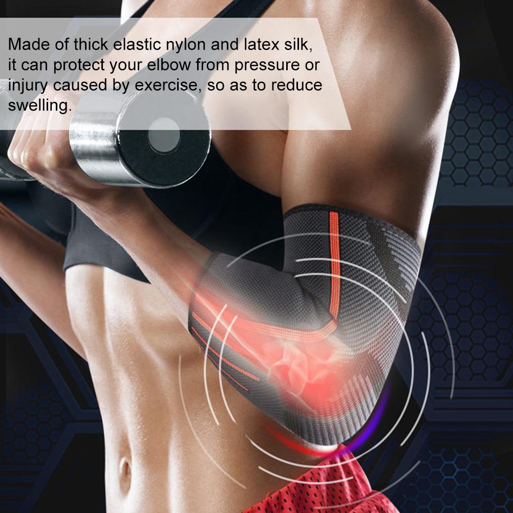 Elbow Brace Knit Elastic Sports Elbow Support Sleeve for Tennis Elbow  Elbow Workouts Weightlifting Outdoor Running