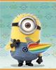 Despicable Me 2 Loot Bag 9025 Wrapping Movie Character Party 8-Piece [Gift Bags, Goods, Supplies]
