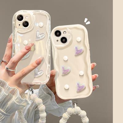 Laser Love Chain 12 Suitable for Iphone13 Mobile Phone Case Apple 14 Women's Model 14 Pro Max Lanyard 11
