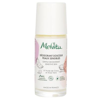 MELVITA Gentle Roll-On Deodorant for Sensitive Skin