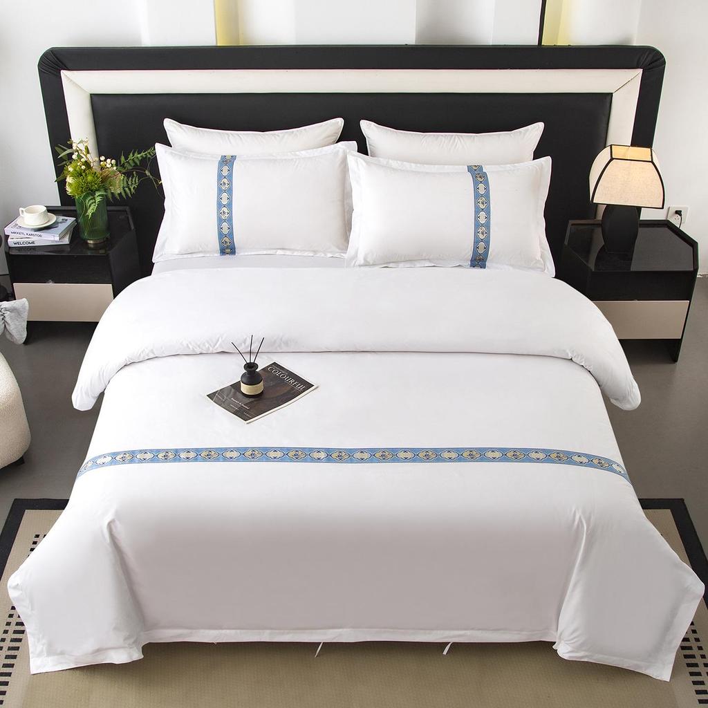 Premium Hotel-Grade Wrinkle & Stain-Resistant 4-Piece Bedding Set