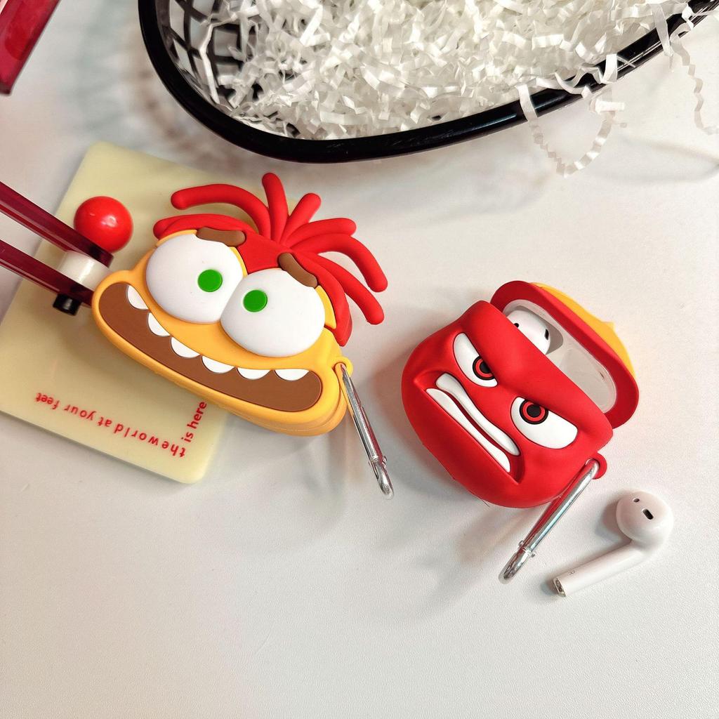 Compatible Inside Out SE3 Protective Case for Huawei Freebuds 5i/6i with 4/4e Earphone Shell & 6 Jiao Jiao Clip