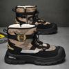 Men Snow Shoes Casual Winter Plush Warm Boots Platform Sneakers Male High Tops Cotton Shoes