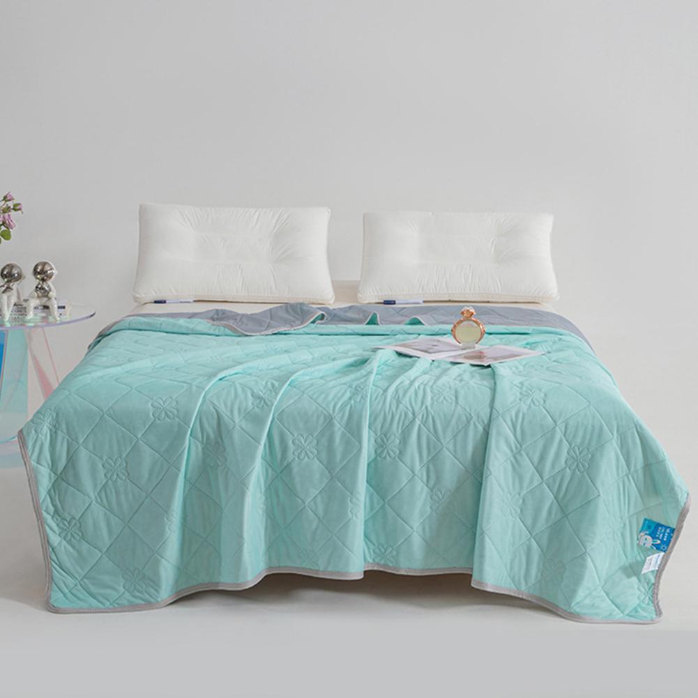 Premium Ice Silk Cooling Blanket Lightweight Summer Throw For Adult Kid Baby