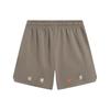 Li Ning Bad Five Letter Mid Waist Straight Casual Shorts Men Shorts Mushroom-Brown AKST751-3