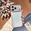 Compatible with Apple: Luxury Glitter Acrylic Phone Case for iPhone 16/17 Pro Max. Electroplated Lens with Large Window.
