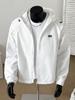 Men's 2025 Trendy Hooded Windbreaker Jacket: Casual, Loose Fit for Autumn/Winter