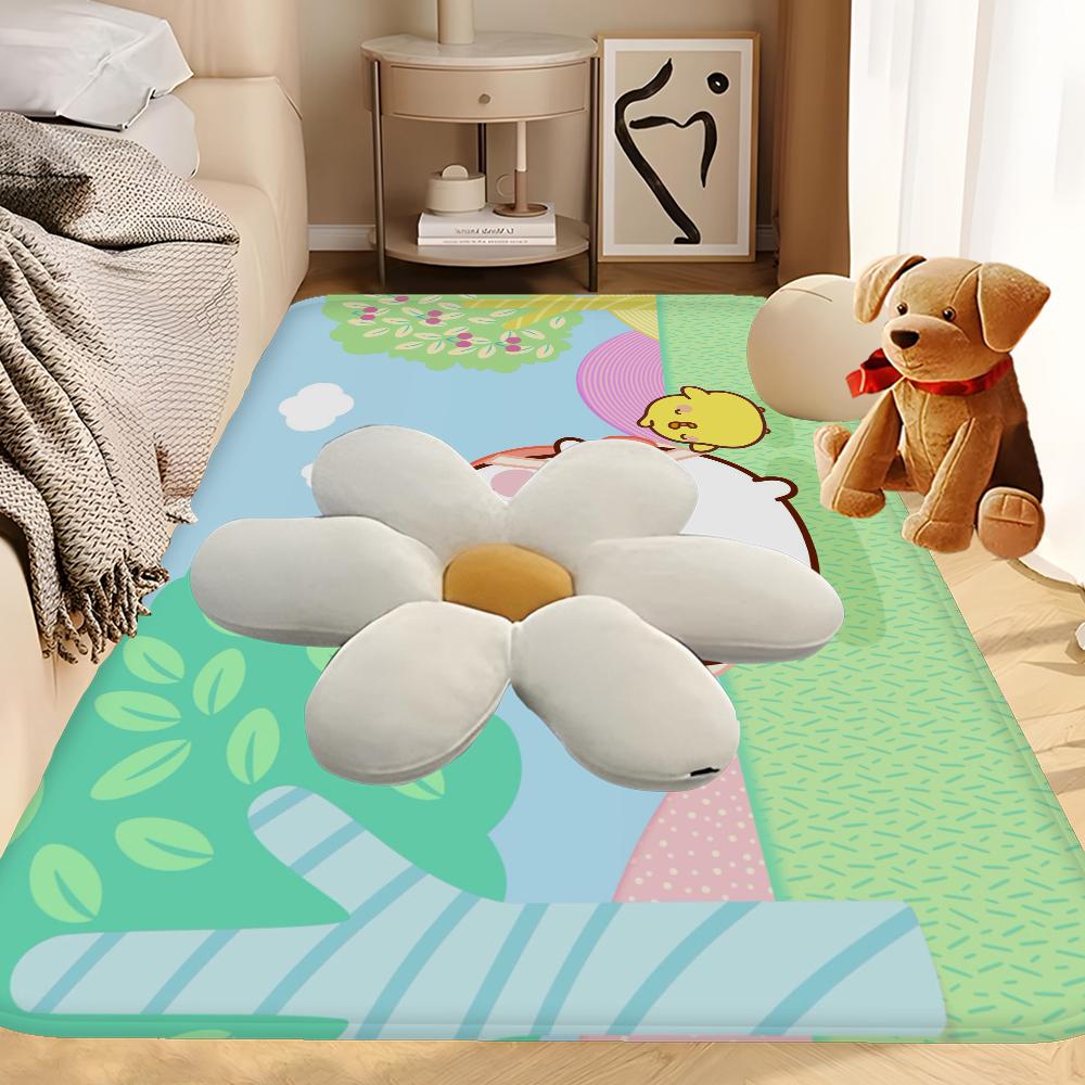 Molang Door Mat Washable Non-Slip Living Room Sofa Chairs Area Mat Kitchen Doormat Area Rug