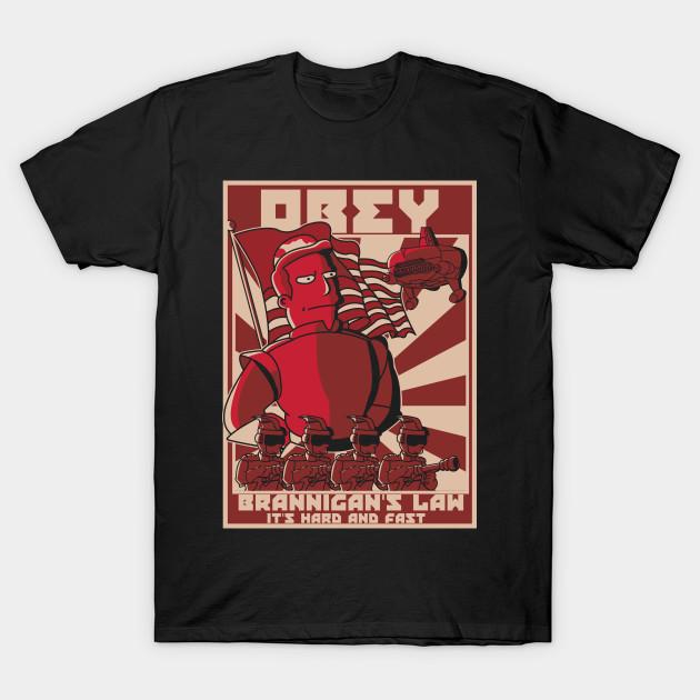 Men Black Print T-shirt Obey No-Cut Transfer Paper Print Cotton Tshirt 3XL чёрный