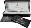 Sheaffer Medici Chrome Fountain Medium Officially Imported Pen, Nib, ITS9237PN-M, Dual-Use,