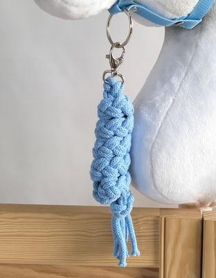 Laisse Corde pour Cheval de Hobby - Bleu