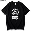 Hot Sale Red Han Linkin Park Short-sleeved T-shirt Men Women European and American Rock Band Tide Cotton Loose Casual Oversized Top Summer New Tee