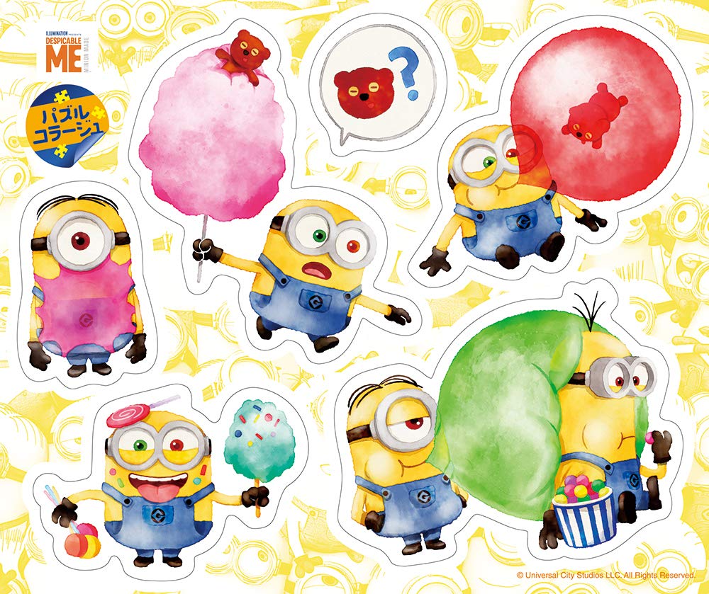 EPOCH jigsaw puzzle Minions Minion Sweets x 38 Includes and point 300-piece (26 cm) 28-802s glue, spatula, voucher.