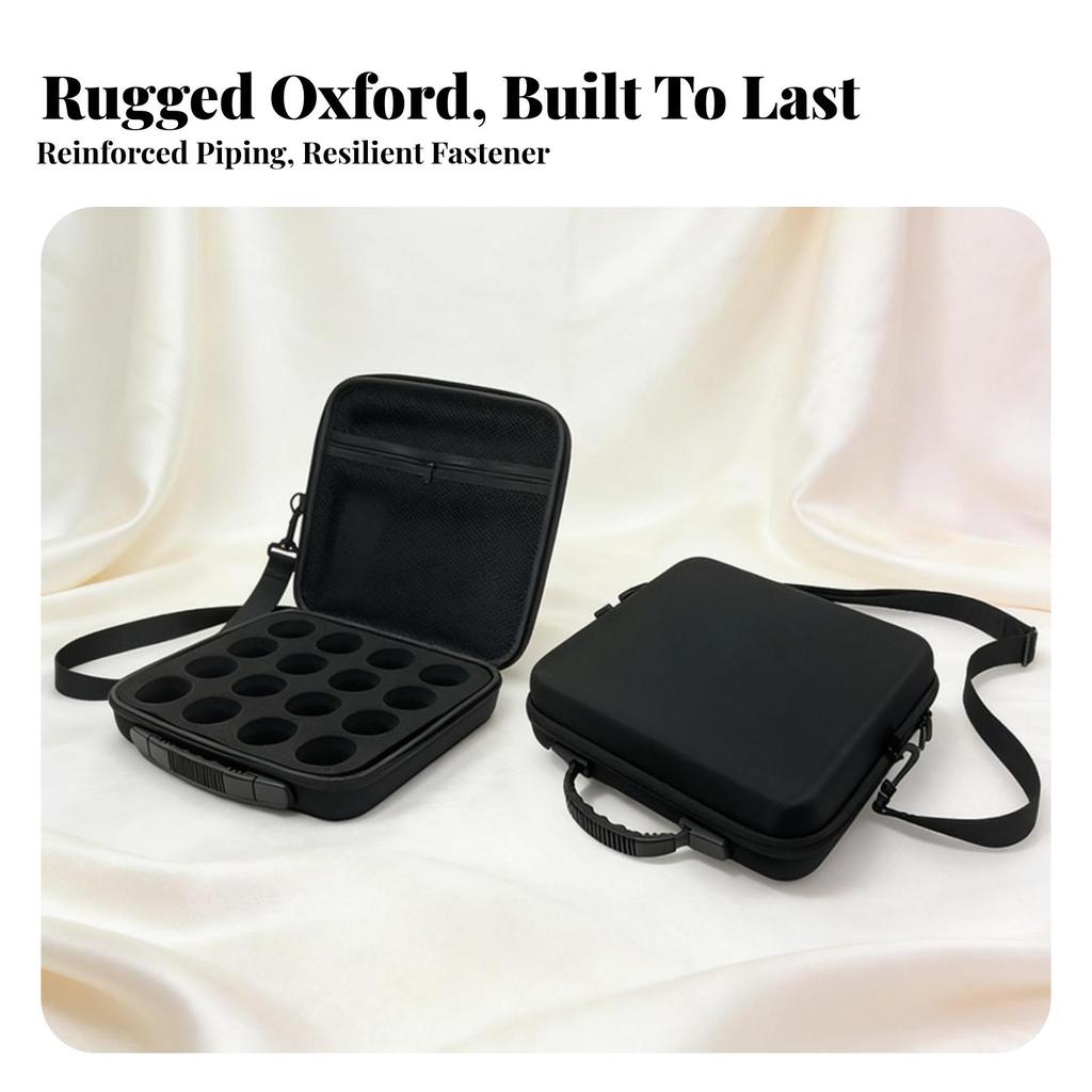 Hard Pool Ball Case | Reliable zipAround Closure, Billiard Case,