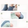 Damen Kurze Socken, Polyester-Baumwolle Flachmündige Bootssocken, Niedlich und Trendy, Dünn für Frühling und Sommer, Mittelwadenhoch für Sommer, Frühling und Herbst