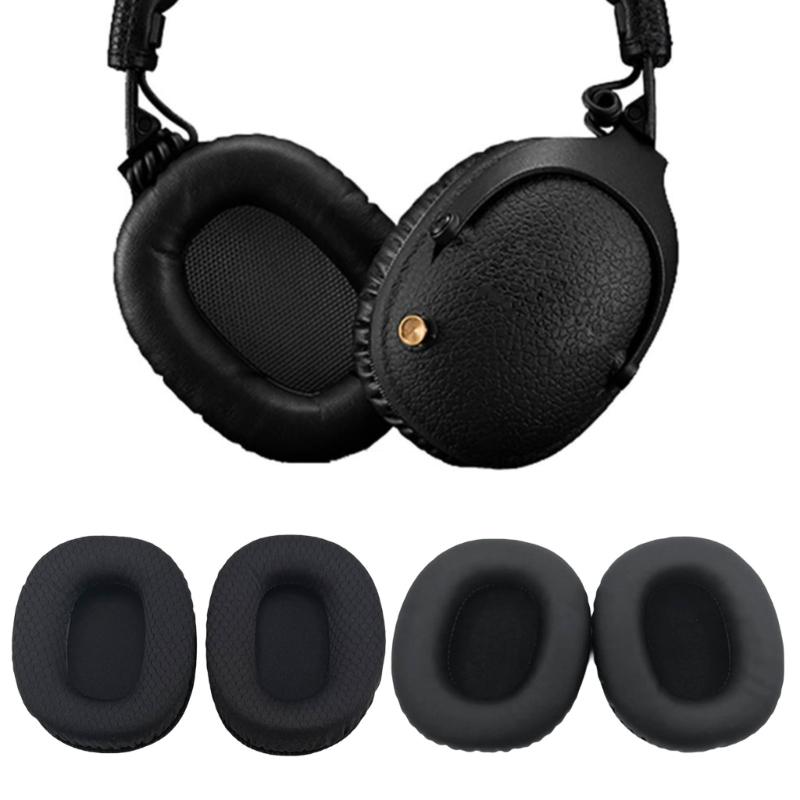Sponge Replacement Ear Cushions for Monitor I Gaming Headset Enhances Comfort Durability