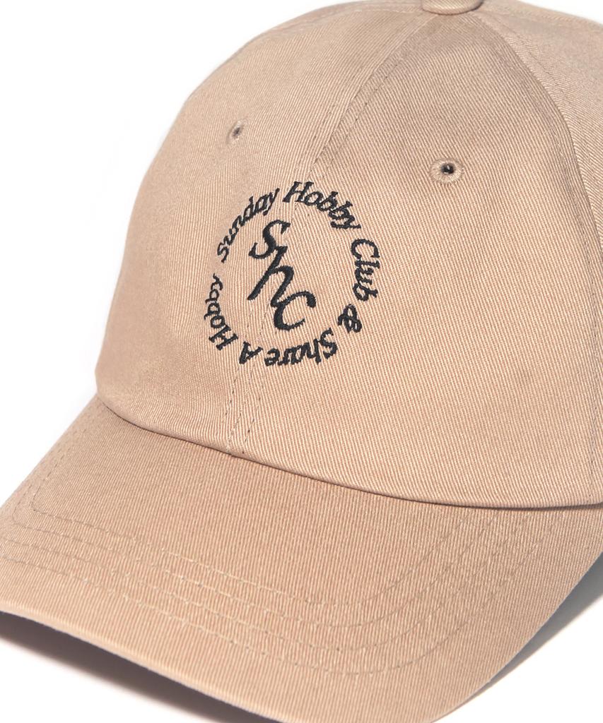 SUNDAY HOBBY CLUB Shc Circle Logo Curve Cap - Beige