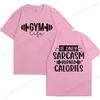 Funny Gym Life T-Shirts for Women Workout Summer Short Sleeve Tees Motivational Positive Tees Cute Exercise Fitness Tops