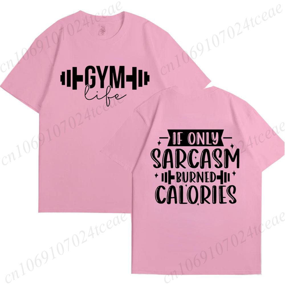 Funny Gym Life T-Shirts for Women Workout Summer Short Sleeve Tees Motivational Positive Tees Cute Exercise Fitness Tops