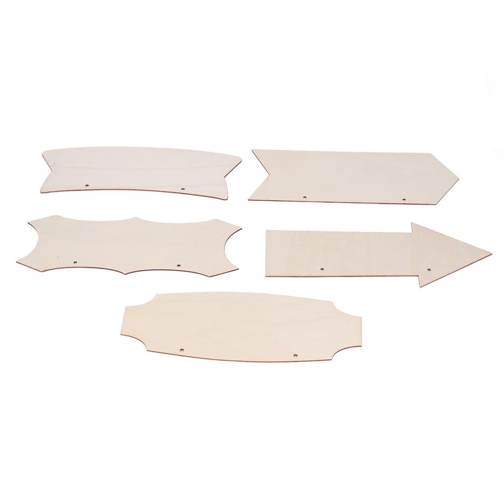 10pcs Wooden Arrows Wall Decor DIY Hanging Arrow Wood Sign for Holiday Decoration Wedding