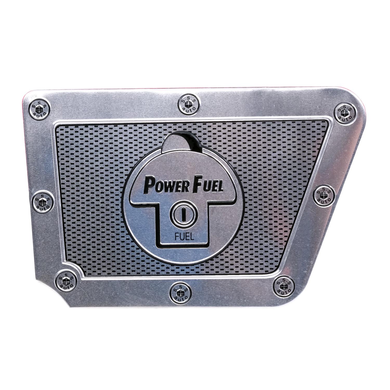 

Chrome Fuel Tank Cover 175x112x135 mm Power Fuel - Compatible with Fiat Tipo