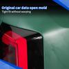 Blackened Tail Light Frame For BYD Leopard 8 Denza B8 2025+ Tail Light Cover Protector Sticker Exterior Upgrade Car Accessories