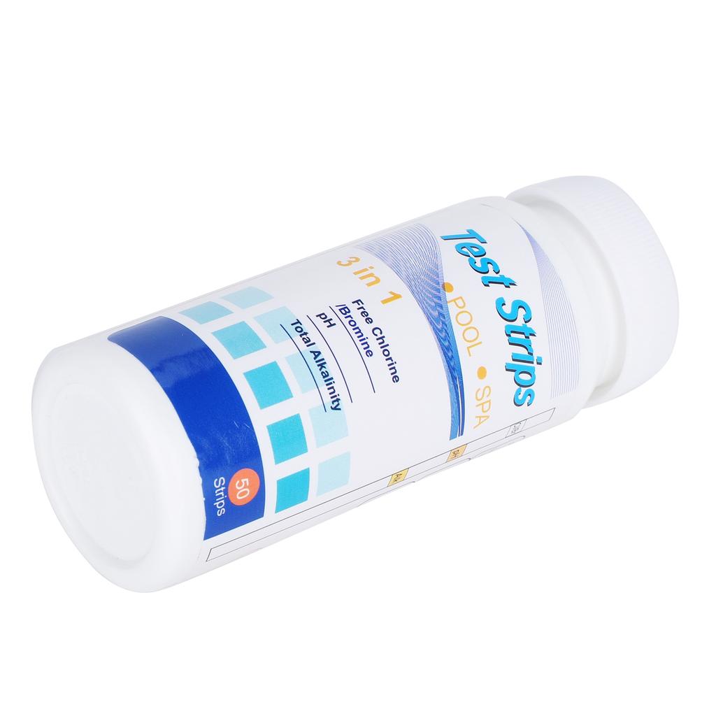 3in1 Water PH Test Paper Swimming Pool SPA Chlorine Test Strips Pool Cleaner Accessory