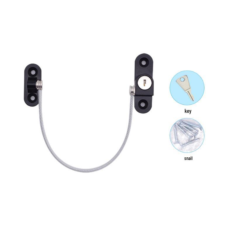 Child Safety Door & Window Limiter Chain Lock