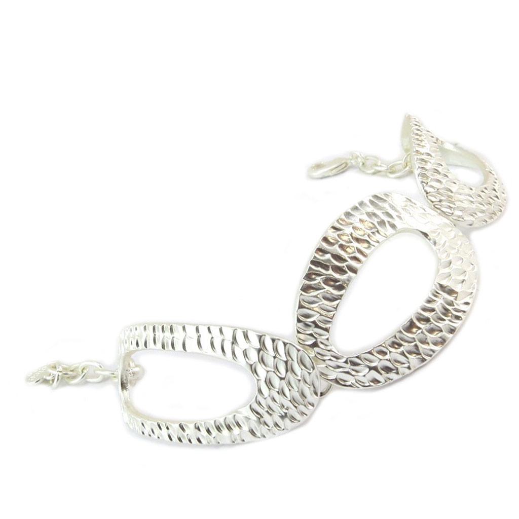 Dolce Vita [P6452] - Silver 'Antica' Designer Bracelet - 19x3 Cm