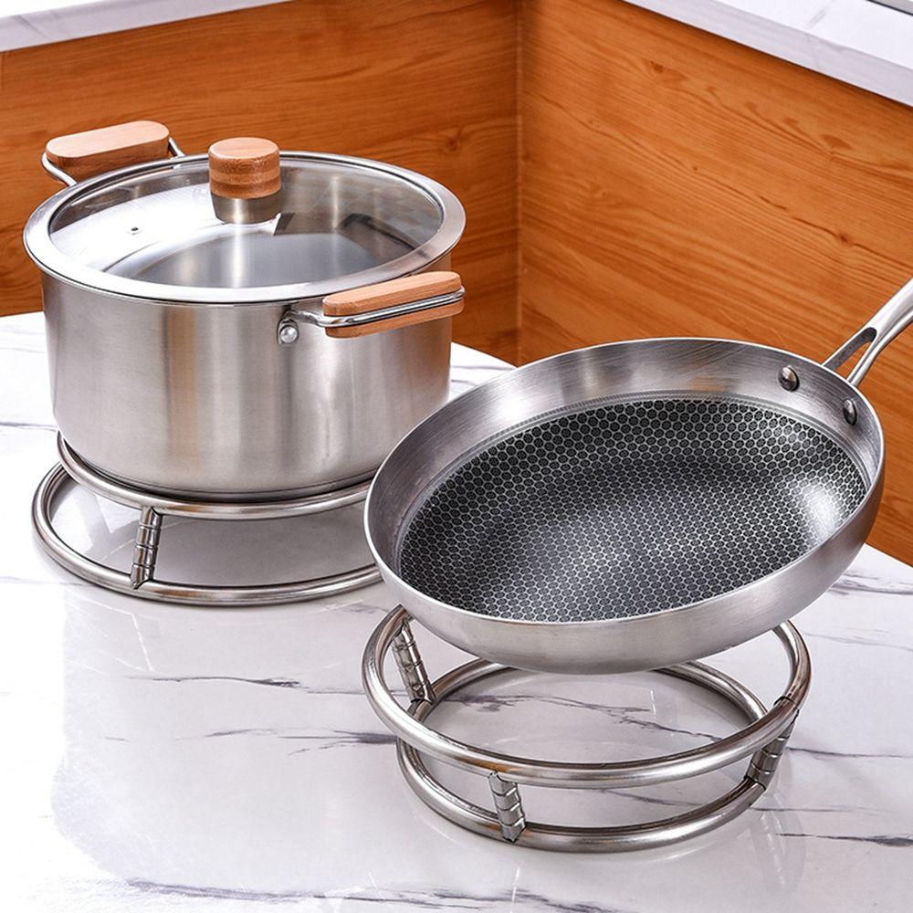 Round Anti-scald Ring Rack Diameter 23/26/29cm Insulation Holder Kitchen Supplies Shelf Wok Rack