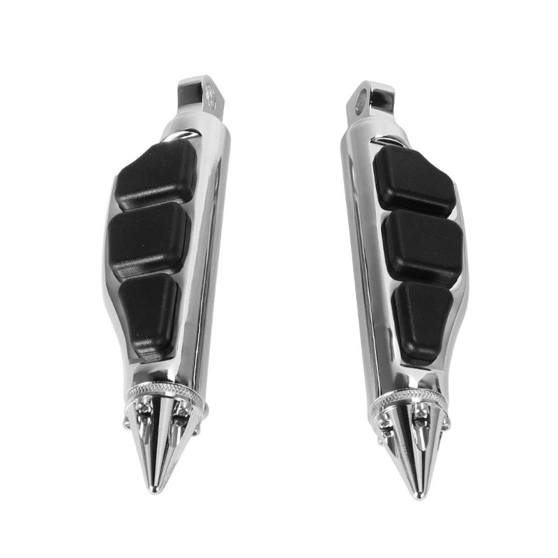 

Heavy Duty Aluminum Alloy Footrests Anti Slip Rubber Motorcycle Accessories For 883 Fatty Softtail 1