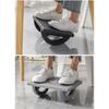 NEW Under the Table Foot Pedal Anti-twisting Legs Half-circle 180 ° Rocking Relaxation Leisure Stirrups Office Foot Pedal