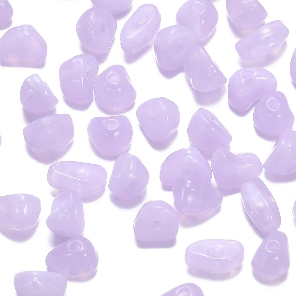 50/100 pezzi 5~8mm Pietra Naturale Imitazione Perline Acriliche Irregolari Perline Distanziatrici per la Realizzazione di Gioielli Charms Fai da Te Braccialetti Accessori