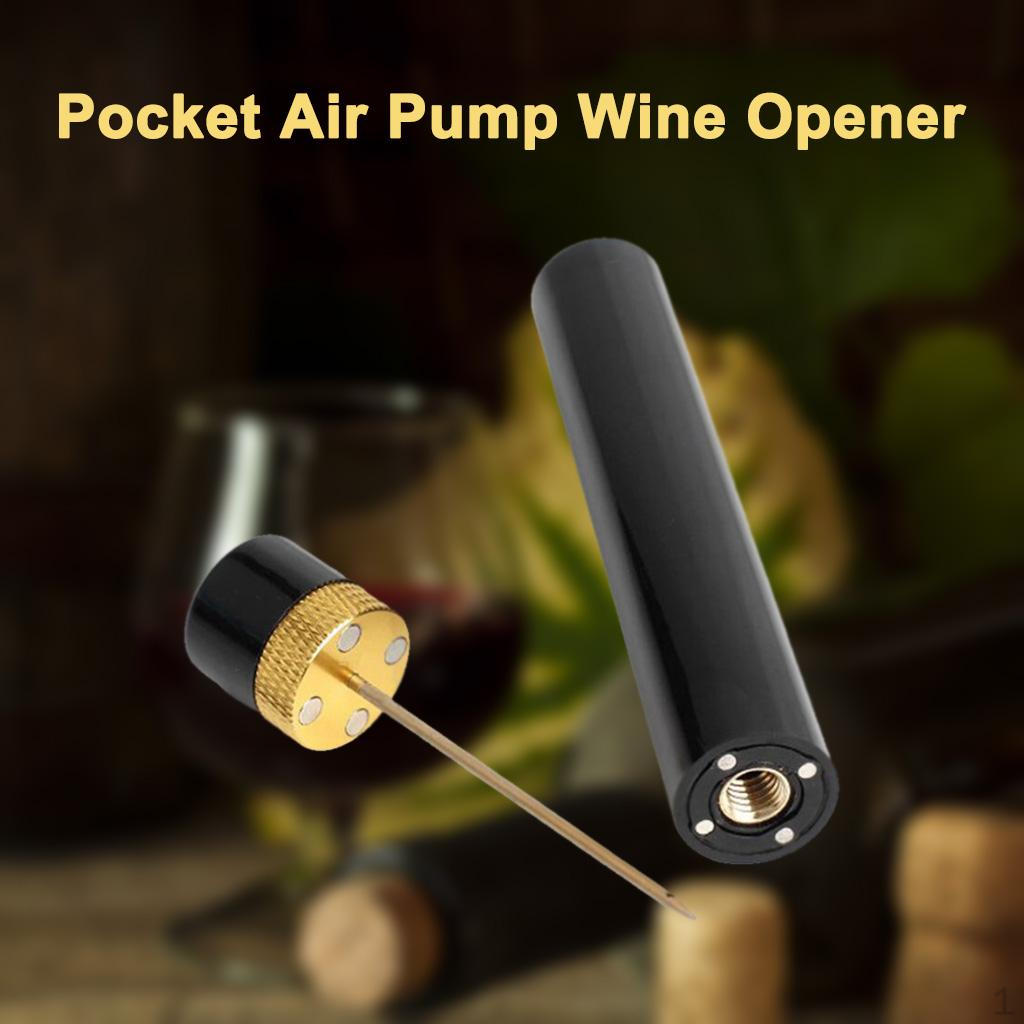 Pressure Opener Pump Bottle Set Wine Accessory Tool Kit Air Gift