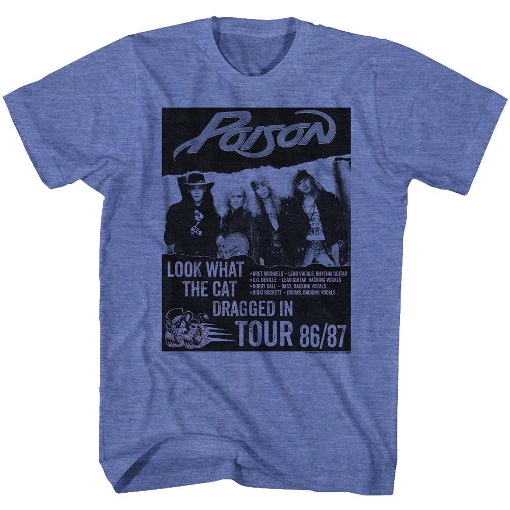 Poison - Look What Tour 2 - Short Sleeve - Heather - - Children s T-shirt 160