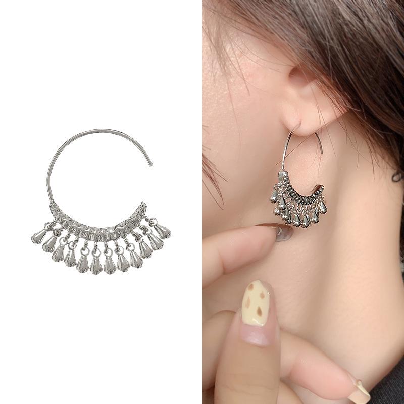 Elegant Light Luxury Real Gold-Plated Copper Stud Earrings - European & American Style for Women