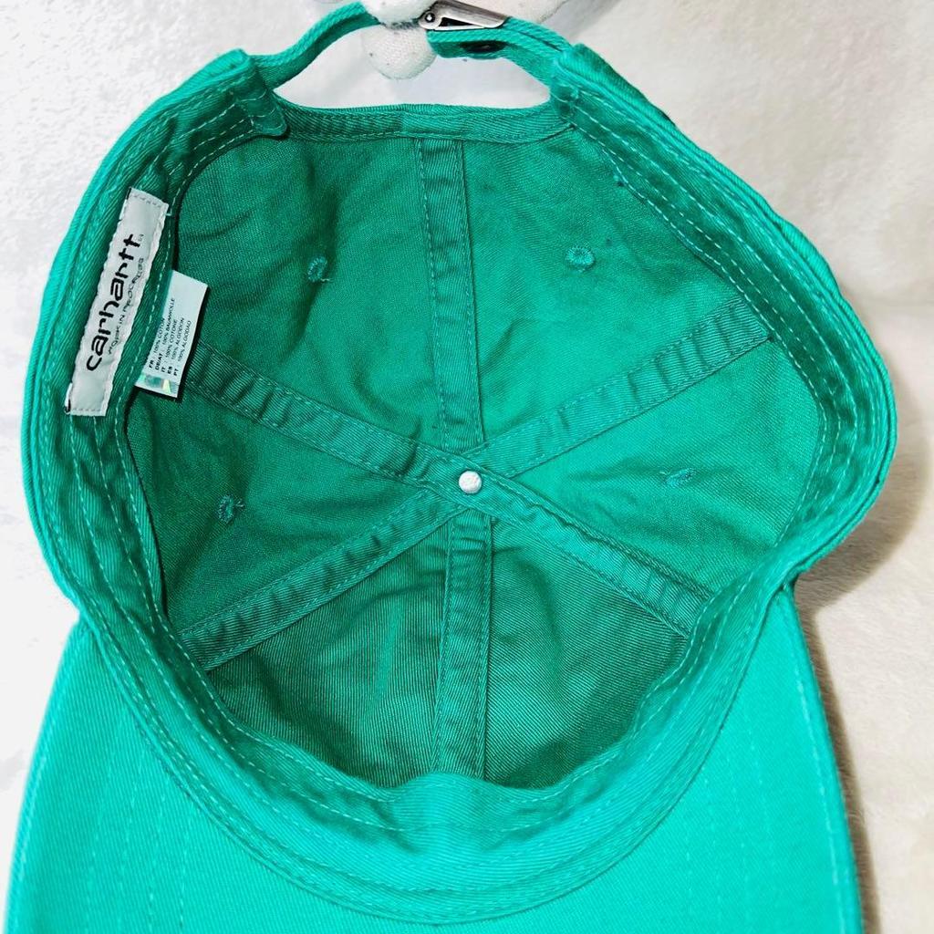 Used Carhartt WIP Carhartt Baseball Cap Green Cotton