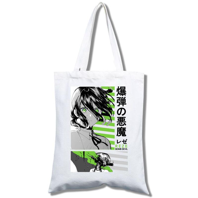 

Chaaw Men Canvas Bag Tote Bag Canvas Bag non-zipper style 5