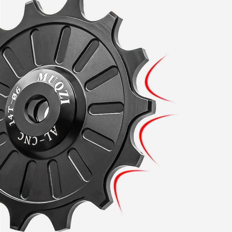 Alumíniumötvözet Muqzi Országúti Kerékpár Ultrakönnyű Kerámia Csapágyas Váltógörgő 11-17t Lazulásgátló