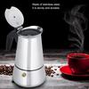 Premium Portable Stainless Steel Moka Espresso Coffee Maker with Moka Pot, Convenient for Home and Travel (450ml)