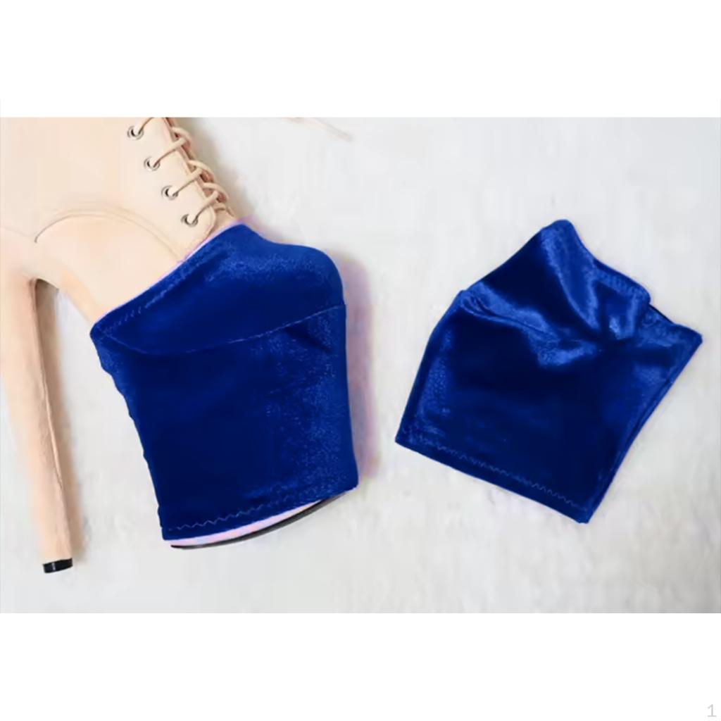 2 Pieces Pole Dance Shoe Protectors Covers for 20cm Heels, Professional, Stylish, Costume