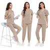 Quick-Dry Stretch Fabric Medical Uniform Women Scrub Nursing Set Doctor Nurse Outfit Pediatric Surgery Uniform Nurse Accessories