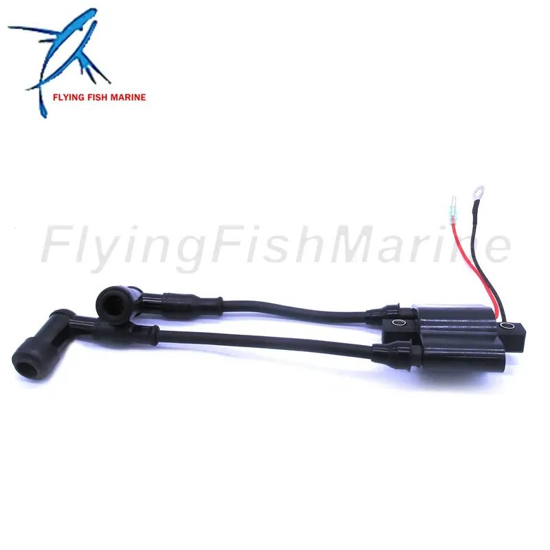 5041297 Ignition Coil W/Resistance Cap for Evinrude Johnson OMC Boat Motor 4-Stroke 9.8HP Outboard Engine