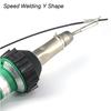 Speed Welding Nozzle Hot Air Gun Plastic Welder Tips Attachments for Heating Torch PP PE ABS PVC Floor Tank Bumper Quick Repair