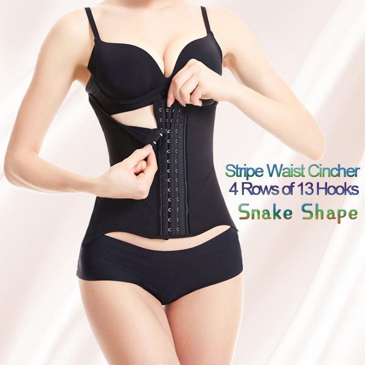 Luxurious Hourglass Waist Cincher: Abdominal Binder with Breast Support, 10 Steel Bones, 4 Rows, 13 Hooks for Postpartum Body Shaping.