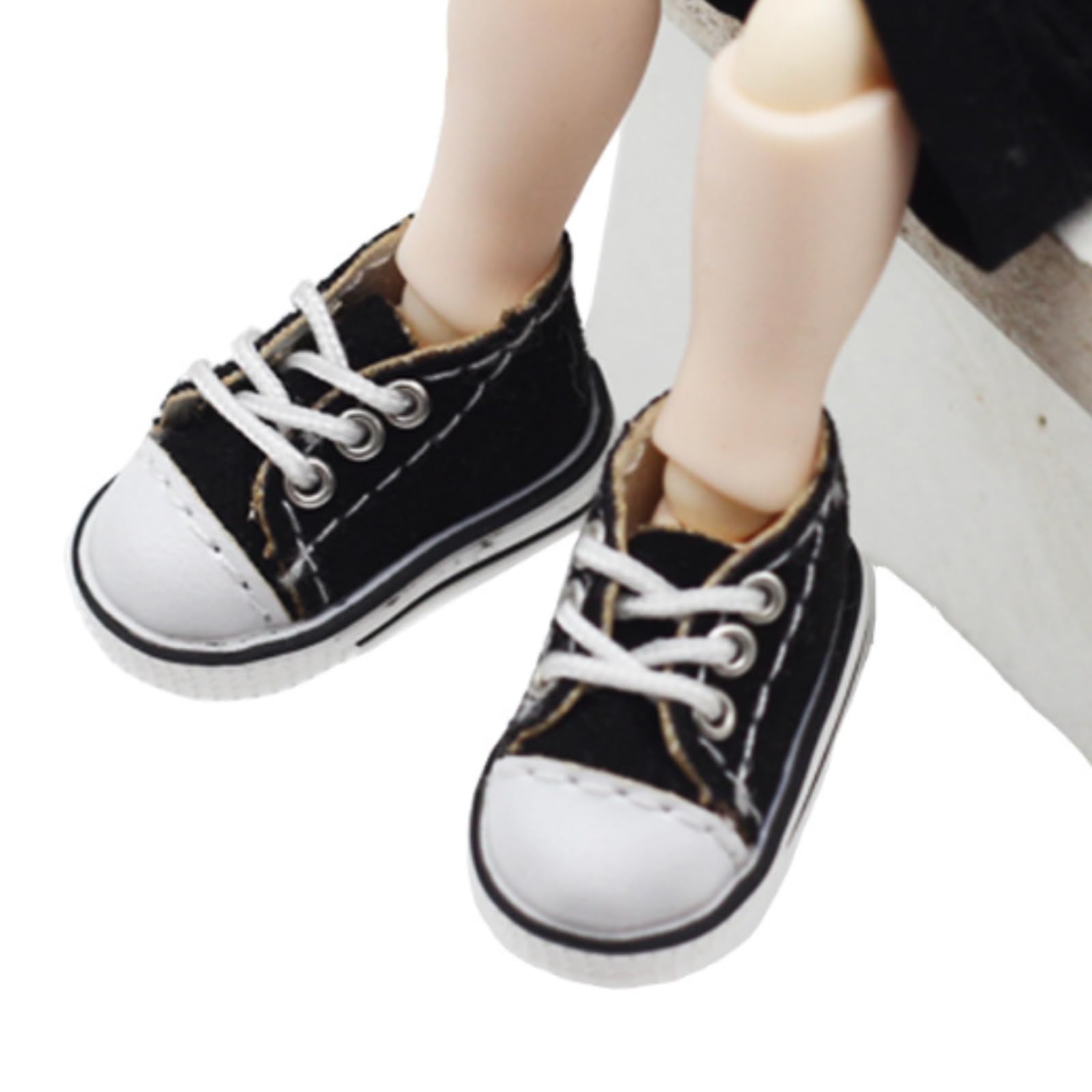 Greenharbor Obitsu 11 Shoes, Size OB11, Obitsu Doll Accessories, Sports Shoes, Birthday Gift (Black)